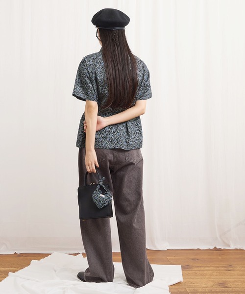 fig Ｌondon（フィグロンドン）の「Wendy shirt（シャツ/ブラウス・レディース・ブラック/アイボリー・FREE）」の17枚目の写真