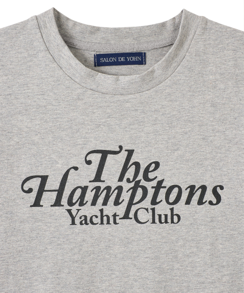 SALON DE YOHN(サロンドヨーン)の「Hampton Yacht Club Crop T_ Gray(Tシャツ/カットソー・レディース・その他・SMALL/MEDIUM)」の5枚目の写真