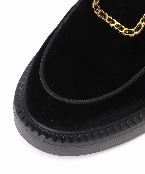 LE TALON（ルタロン）の「アツゾコチェーンバックルローファー（ローファー・レディース・ブラウン/ブラック×ブラック・24.5cm/24cm/23.5cm/25cm/23cm/22.5cm/22cm）」の17枚目の写真