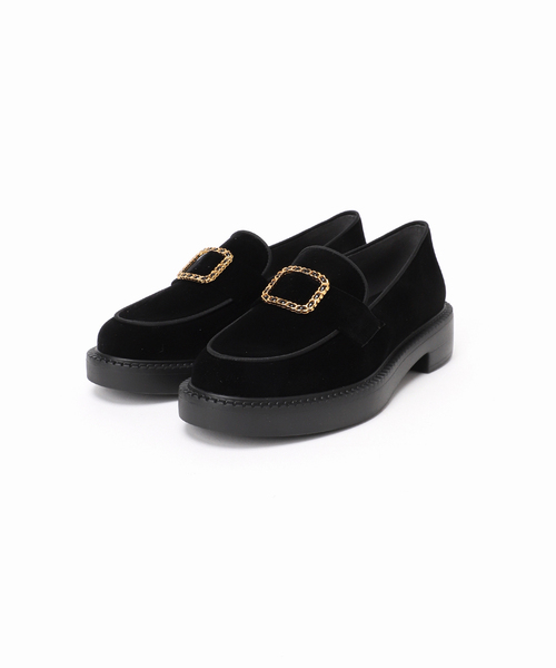 LE TALON（ルタロン）の「アツゾコチェーンバックルローファー（ローファー・レディース・ブラウン/ブラック×ブラック・24.5cm/24cm/23.5cm/25cm/23cm/22.5cm/22cm）」の10枚目の写真