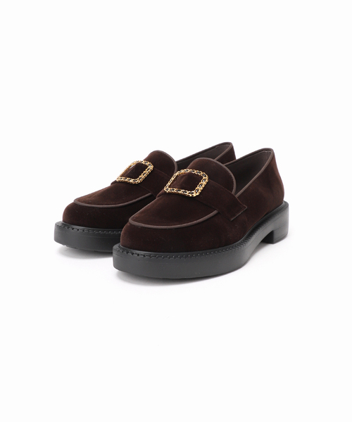 LE TALON（ルタロン）の「アツゾコチェーンバックルローファー（ローファー・レディース・ブラウン/ブラック×ブラック・24.5cm/24cm/23.5cm/25cm/23cm/22.5cm/22cm）」の11枚目の写真