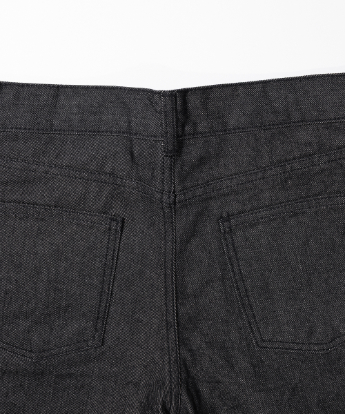 MASSNOUN(マスノウン)の「NOR ウォッシングワイドデニムショートパンツ MSEJP011-BK(その他パンツ・レディース・その他・LARGE/MEDIUM/X-LARGE)」の7枚目の写真