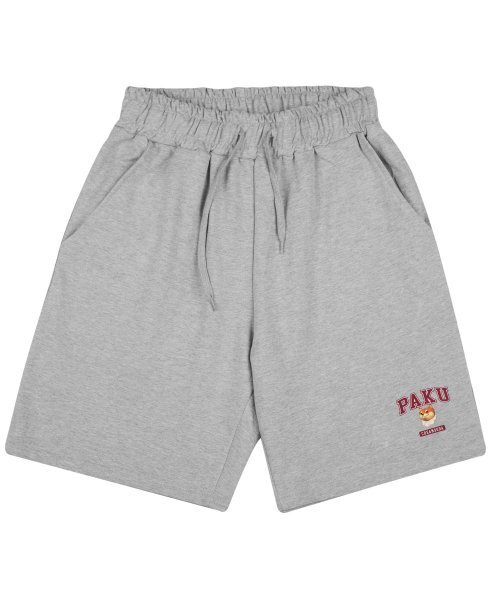 CREAM SODA LAB(クリームソーダラボ)の「パクロゴトレーニングショートパンツグレー バーガンディ(その他パンツ・レディース・その他・LARGE/X-LARGE)」の7枚目の写真