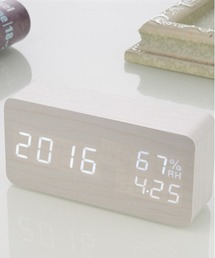 BACKYARD FAMILY（バックヤードファミリー）の「デジタル時計 lycloc3（置時計）」