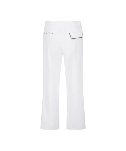 ANEW GOLF（アニューゴルフ）の「WOMEN SM SIDE LINE SEMI WIDE PANTS_WH（その他パンツ・レディース・その他・MEDIUM/XX-SMALL/X-SMALL/SMALL）」の2枚目の写真