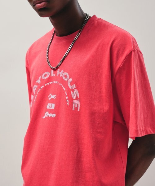 MAYOL(マイヨール)の「ヴィンテージロゴ半袖ユニセックスTシャツ_レッド(Tシャツ/カットソー・メンズ・その他・LARGE)」の6枚目の写真