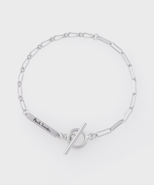 トグルクラスプ ロゴバー ブレスレット【160921 240】（ブレスレット