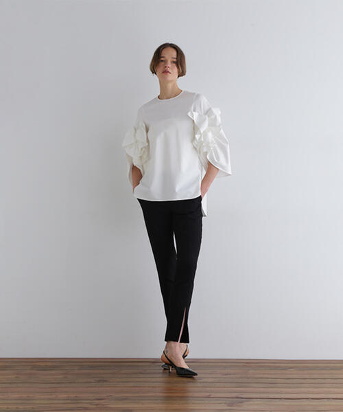 ハイストレッチポンチカットソー（Tシャツ/カットソー）｜LE PHIL