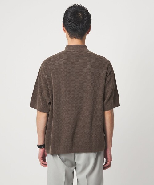 別注】＜Healthknit＞ガーメントダイ ニット 半袖 ポロシャツ