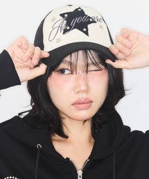 as you are（アズユーアー）の「◇ASYOUARE◇ブランド直輸入正規品 スター レタリング スタッド ボール キャップ STAR LETTERING STUD BALL CAP（キャップ）」