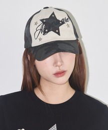 as you are（アズユーアー）の「◇ASYOUARE◇ブランド直輸入正規品/スター レタリング スタッド ボール キャップ STAR LETTERING STUD BALL CAP（キャップ）」