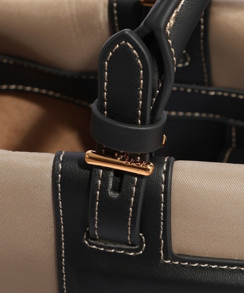 E'POR（エポール）の「【E'POR】BOAT BAG Medium/撥水・軽量・26SS新色（トートバッグ・レディース・ベージュ/ブラック/グレー・FREE）」の12枚目の写真