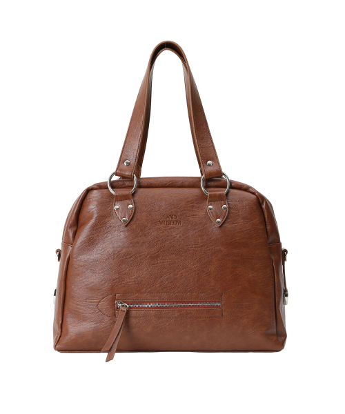 SAND MUSEUM（サンドミュージアム）の「MAGAZINE BAG [Brown]（ショルダーバッグ・レディース・その他・FREE）」の2枚目の写真
