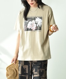 フォトプリント&刺繍ロゴTシャツ