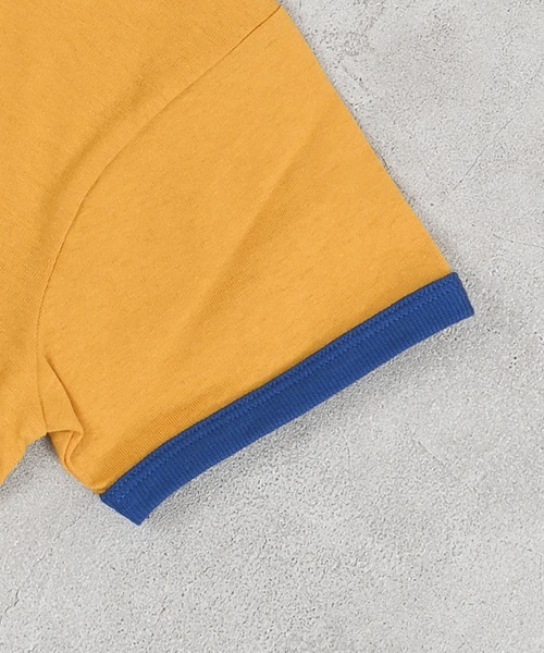 POPEYE(ポパイ)の「【POPEYE(TM)】別注プリントリンガーTee(Tシャツ/カットソー・キッズ・チャコール/マスタード/オフホワイト・80/90/95/100/110/120/130/140/150)」の9枚目の写真