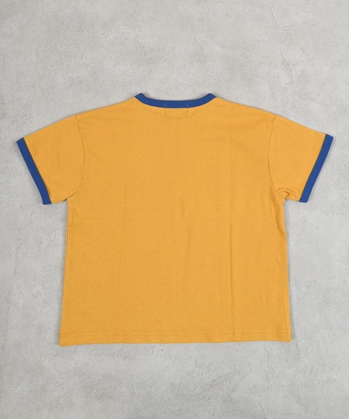 POPEYE(ポパイ)の「【POPEYE(TM)】別注プリントリンガーTee(Tシャツ/カットソー・キッズ・チャコール/マスタード/オフホワイト・80/90/95/100/110/120/130/140/150)」の13枚目の写真