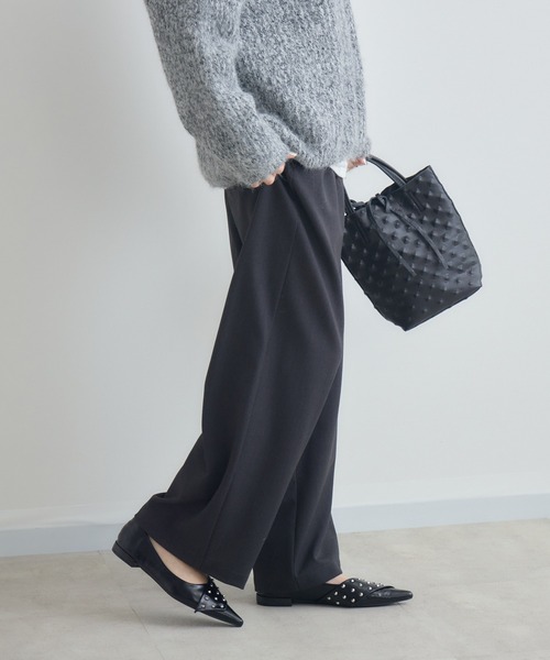 Paradise Picnic（パラダイスピクニック）の「イージーパンツ（その他パンツ・レディース・ブラウン/チャコールグレー・FREE）」の2枚目の写真