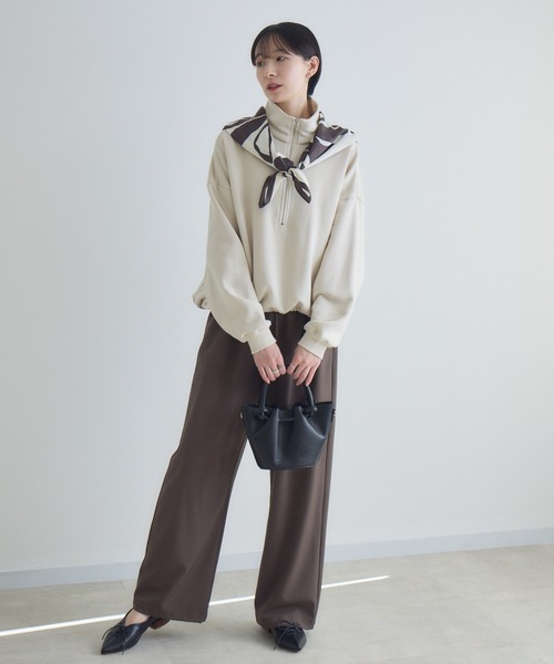 Paradise Picnic（パラダイスピクニック）の「イージーパンツ（その他パンツ・レディース・ブラウン/チャコールグレー・FREE）」の9枚目の写真