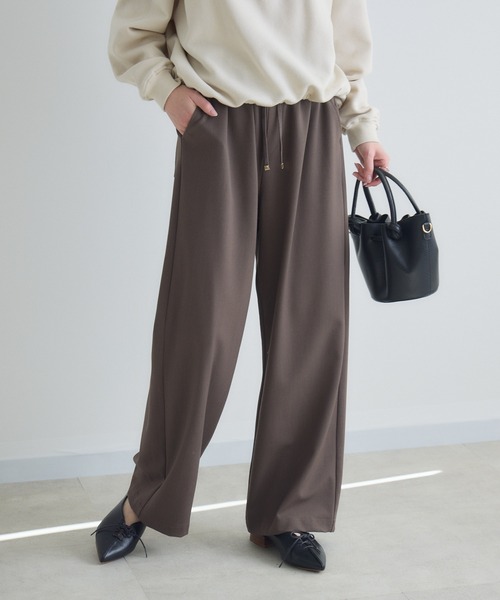 Paradise Picnic（パラダイスピクニック）の「イージーパンツ（その他パンツ・レディース・ブラウン/チャコールグレー・FREE）」の6枚目の写真