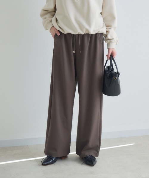Paradise Picnic（パラダイスピクニック）の「イージーパンツ（その他パンツ・レディース・ブラウン/チャコールグレー・FREE）」の8枚目の写真
