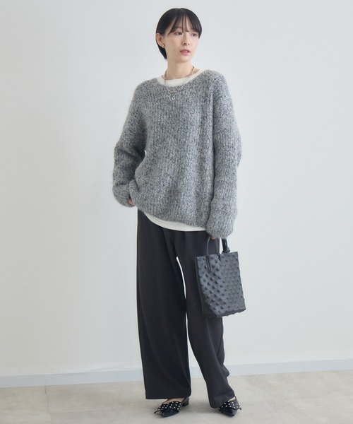 Paradise Picnic（パラダイスピクニック）の「イージーパンツ（その他パンツ・レディース・ブラウン/チャコールグレー・FREE）」の11枚目の写真