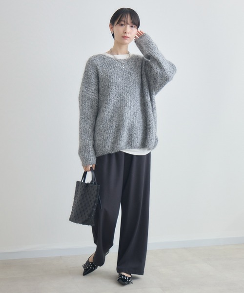 Paradise Picnic（パラダイスピクニック）の「イージーパンツ（その他パンツ・レディース・ブラウン/チャコールグレー・FREE）」の13枚目の写真