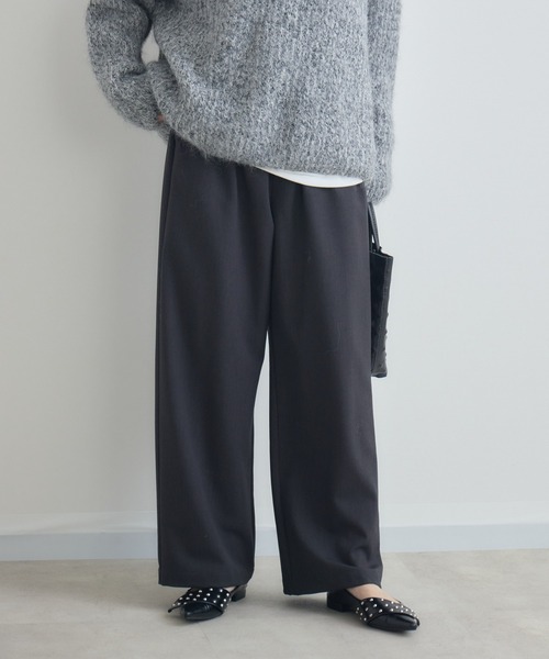 Paradise Picnic（パラダイスピクニック）の「イージーパンツ（その他パンツ・レディース・ブラウン/チャコールグレー・FREE）」の14枚目の写真