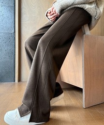 裏起毛ルーズストレートパンツ