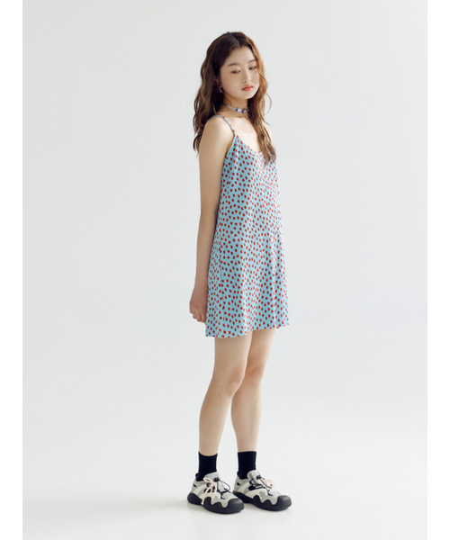 BOMNAL BOUTIQUE(ボムナルブティック)の「ハートミニドレス_スカイ(ワンピース・レディース・その他・SMALL/MEDIUM)」の2枚目の写真