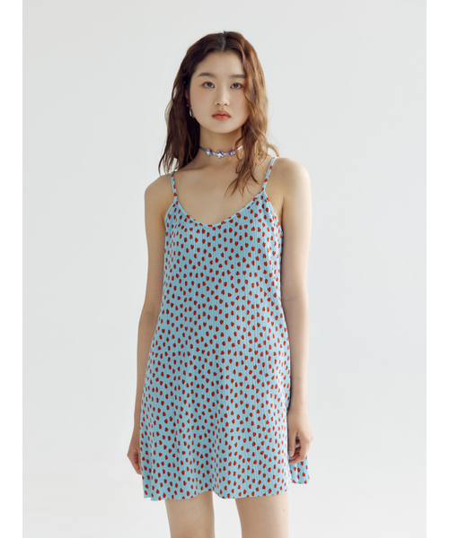 BOMNAL BOUTIQUE(ボムナルブティック)の「ハートミニドレス_スカイ(ワンピース・レディース・その他・SMALL/MEDIUM)」の3枚目の写真