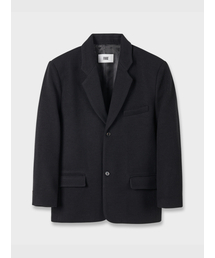 FRAGE（フラゲ）の「オーバーサイズウールブレザー - ブラック（ダウンジャケット/コート）」