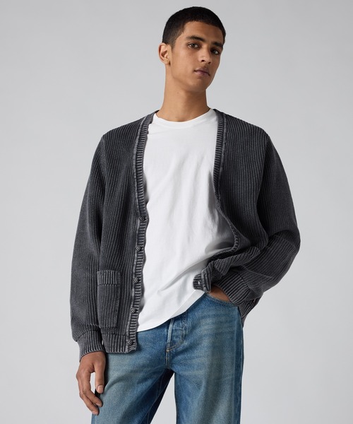 Levi's(リーバイス)の「Levi's/リーバイス バレンシアカーディガン(カーディガン/ボレロ・メンズ・ブラック・XL/L/M/S)」の3枚目の写真