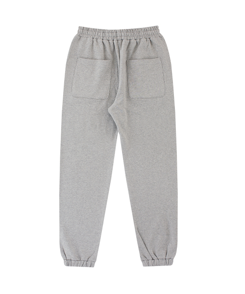 HONGWOOSUNG(ホンウソン)の「JOGGER PANTS WITH EMBROIDERY_GRAY(スウェットパンツ・メンズ・その他・L)」の2枚目の写真