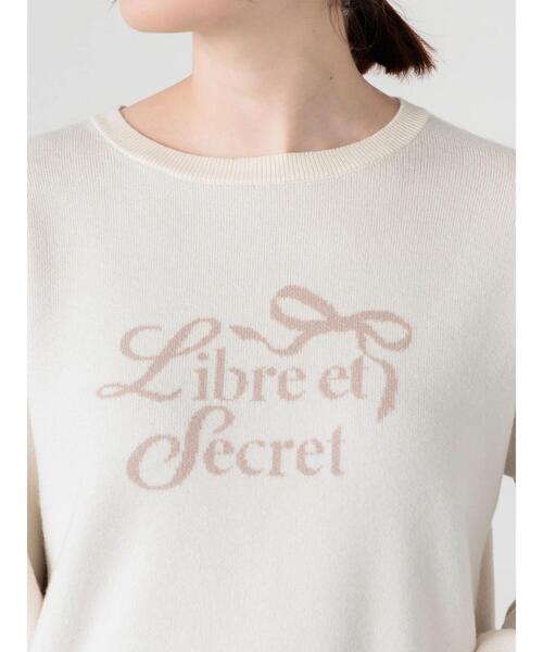 Te chichi TERRASSE(テチチテラス)の「リボンモチーフロゴニットプルオーバー(ニット/セーター・レディース・オフホワイト/ミント/グレー・F)」の10枚目の写真