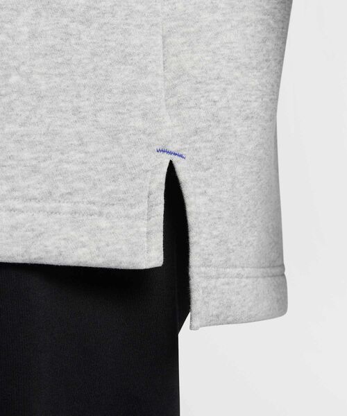 NIKE(ナイキ)の「ナイキ スポーツウェア フェニックス フリース ウィメンズ オーバーサイズド グラフィック ポロトップス / Nike Sportswear Phoenix Fleece Women's Oversized Graphic Polo Top IF0257-043 Pure Platinum(ポロシャツ・レディース・プラチナム・XL/XS/S/M/L)」の13枚目の写真