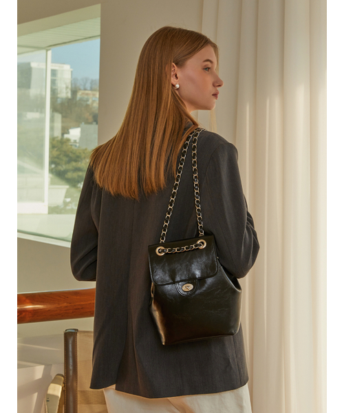 ANOETIC(アノエティック)の「ANC CLASSIC BACKPACK_BLACK(バックパック/リュック・レディース・ブラック・FREE)」の3枚目の写真