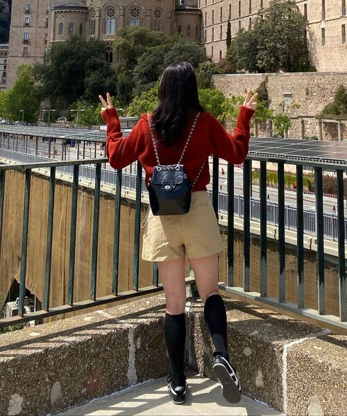 ANOETIC(アノエティック)の「ANC CLASSIC BACKPACK_BLACK(バックパック/リュック・レディース・ブラック・FREE)」の13枚目の写真