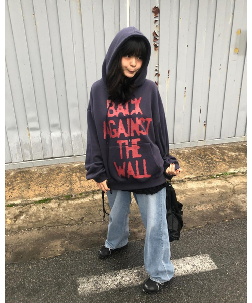 ISTKUNST(イストクンスト)の「BAW HOODIE_NAVY(IK2EFMM408A)(パーカー・レディース・ネイビー・M/L/S)」の1枚目の写真