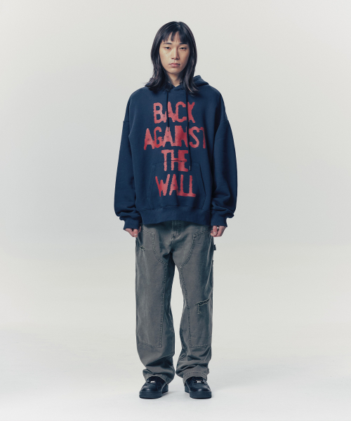ISTKUNST(イストクンスト)の「BAW HOODIE_NAVY(IK2EFMM408A)(パーカー・レディース・ネイビー・M/L/S)」の9枚目の写真