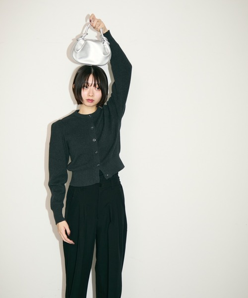 TONER(トナー)の「2WAYノットカーブハンドバッグ/ショルダーバッグ/ロゴプレート付き(ショルダーバッグ・レディース・シルバー/ブラック/ブラウン・FREE)」の22枚目の写真