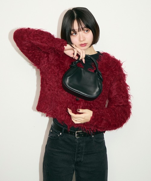 TONER(トナー)の「2WAYノットカーブハンドバッグ/ショルダーバッグ/ロゴプレート付き(ショルダーバッグ・レディース・シルバー/ブラック/ブラウン・FREE)」の14枚目の写真