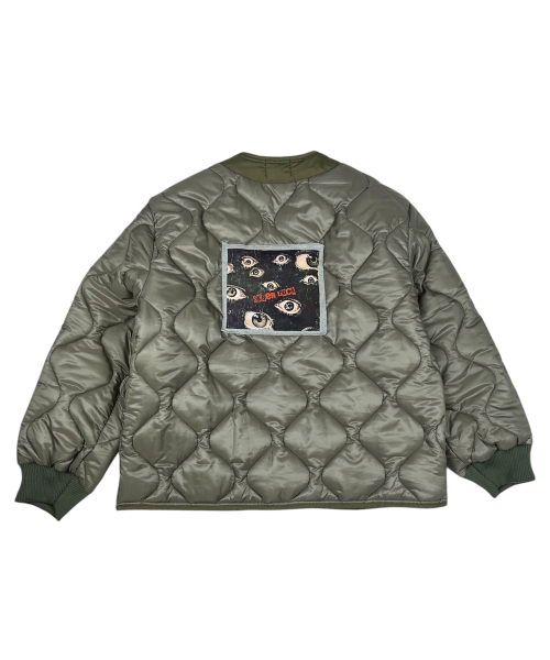 SK8ER ROCK（スケーターロック）の「Eyes Quilting Jacket ((Khaki))（ダウンジャケット/コート・メンズ・その他・ONE SIZE）」の3枚目の写真