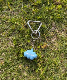 skoool（スクール）の「ロゴモチーフ キーリング／立体デザイン × メタルパーツ（キーホルダー）」