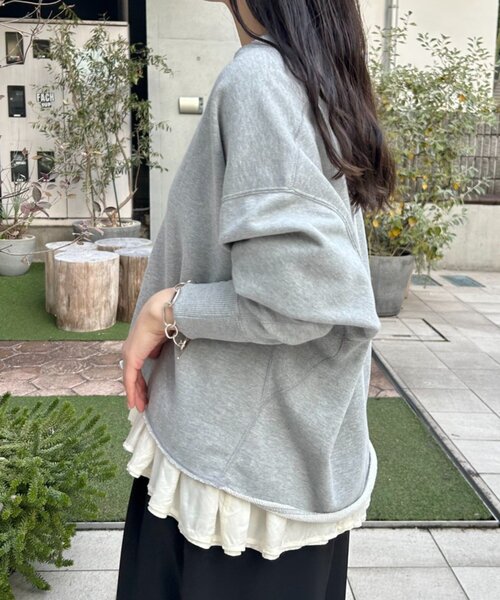 LIVETART(リヴェタート)の「《FRIPIER》スソフリルキュプラキャミ(キャミソール・レディース・アイボリー・FREE)」の3枚目の写真