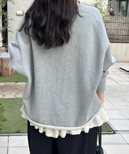 LIVETART(リヴェタート)の「《FRIPIER》スソフリルキュプラキャミ(キャミソール・レディース・アイボリー・FREE)」の4枚目の写真