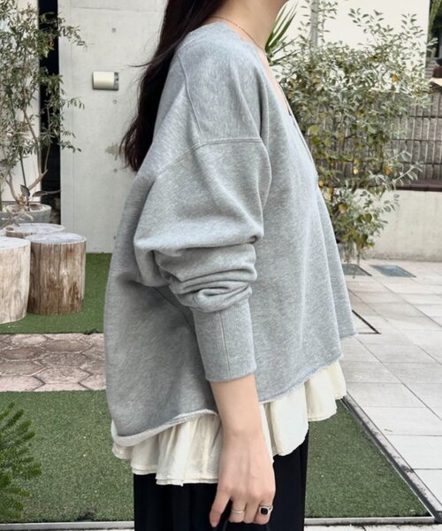 LIVETART(リヴェタート)の「《FRIPIER》スソフリルキュプラキャミ(キャミソール・レディース・アイボリー・FREE)」の5枚目の写真