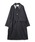 CULLNI�i�N���j�j�́uWool Gabardine Asymmetrical Layered Balmacaan Coat�i�X�e���J���[�R�[�g�j�v�b�u���b�N