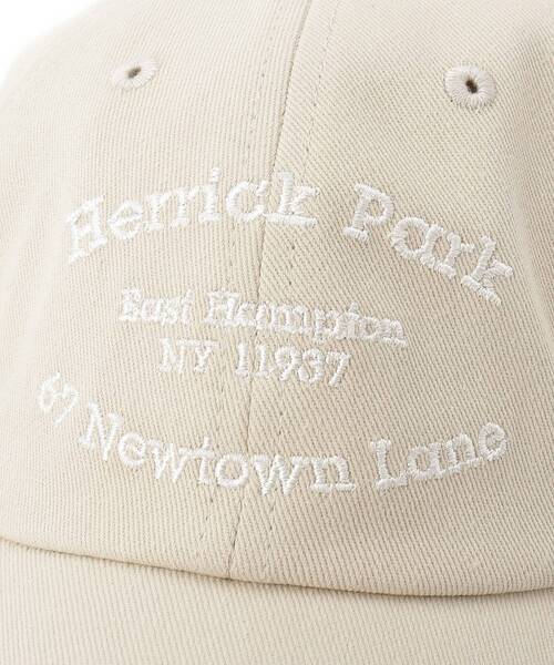 Dessin（デッサン）の「【ユニセックス／リンクコーデ】Herrick Park キャップ（キャップ・レディース・ベビーピンク/ライトベージュ/ネイビー・00）」の10枚目の写真