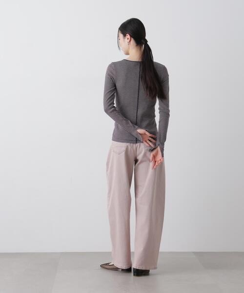 SOMETHING/HANA TUCK CURVE TAPERED（デニムパンツ）｜SOMETHING