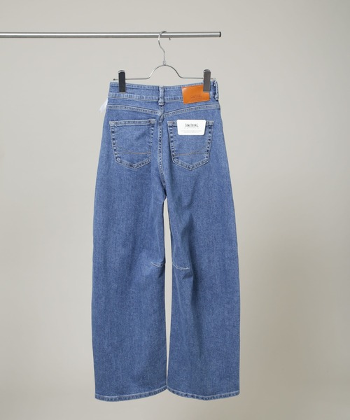 SOMETHING/HANA TUCK CURVE TAPERED（デニムパンツ）｜SOMETHING